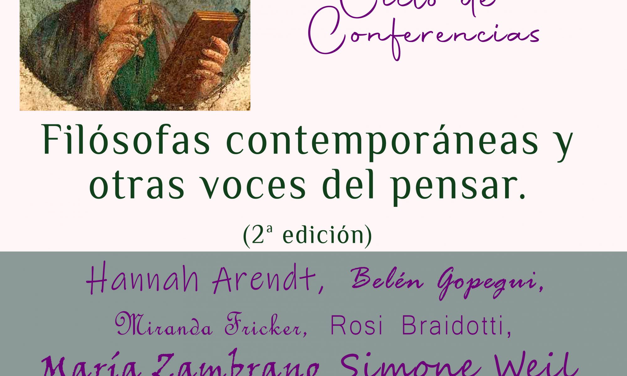 Filósofas contemporáneas y otras voces del pensar (2ª edición)